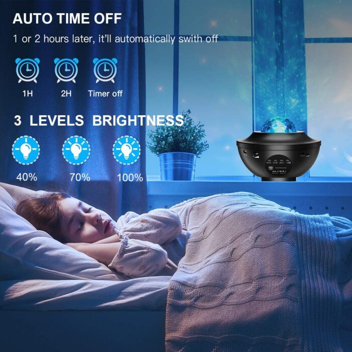 LED Star Galaxy Projector Night Lamp