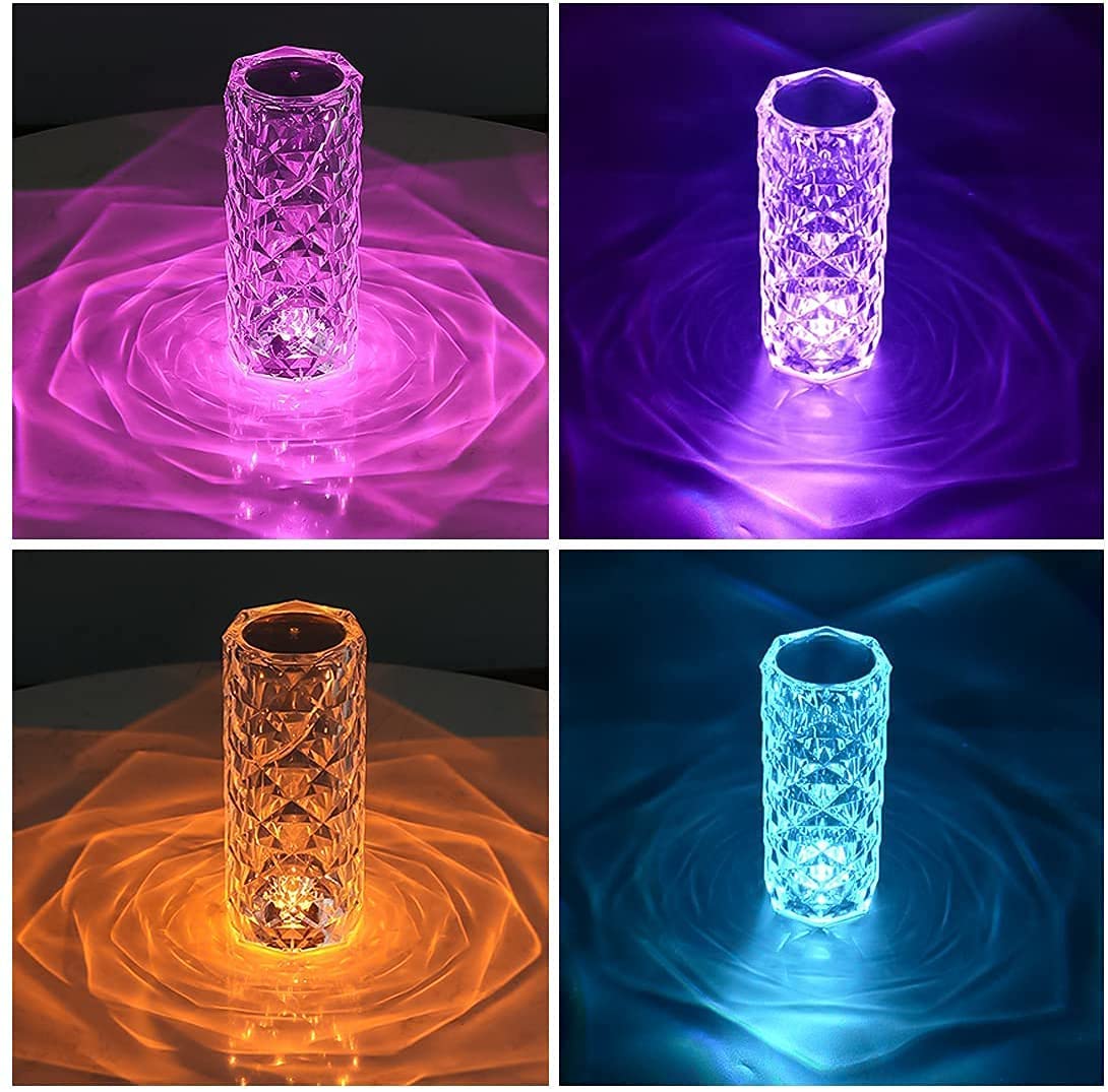 Crystal Diamond Table Lamp