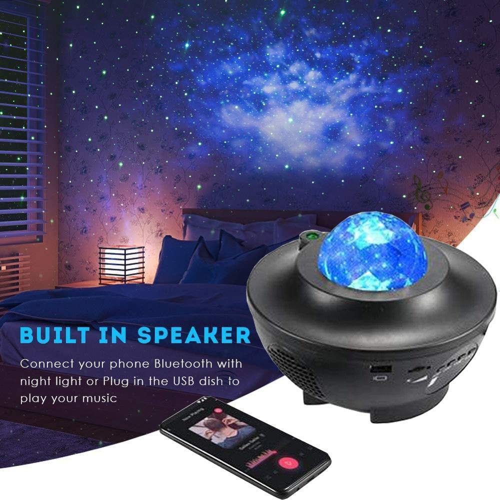 LED Star Galaxy Projector Night Lamp