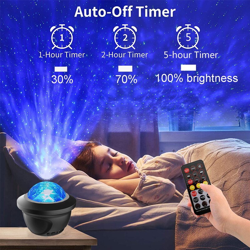 LED Star Galaxy Projector Night Lamp