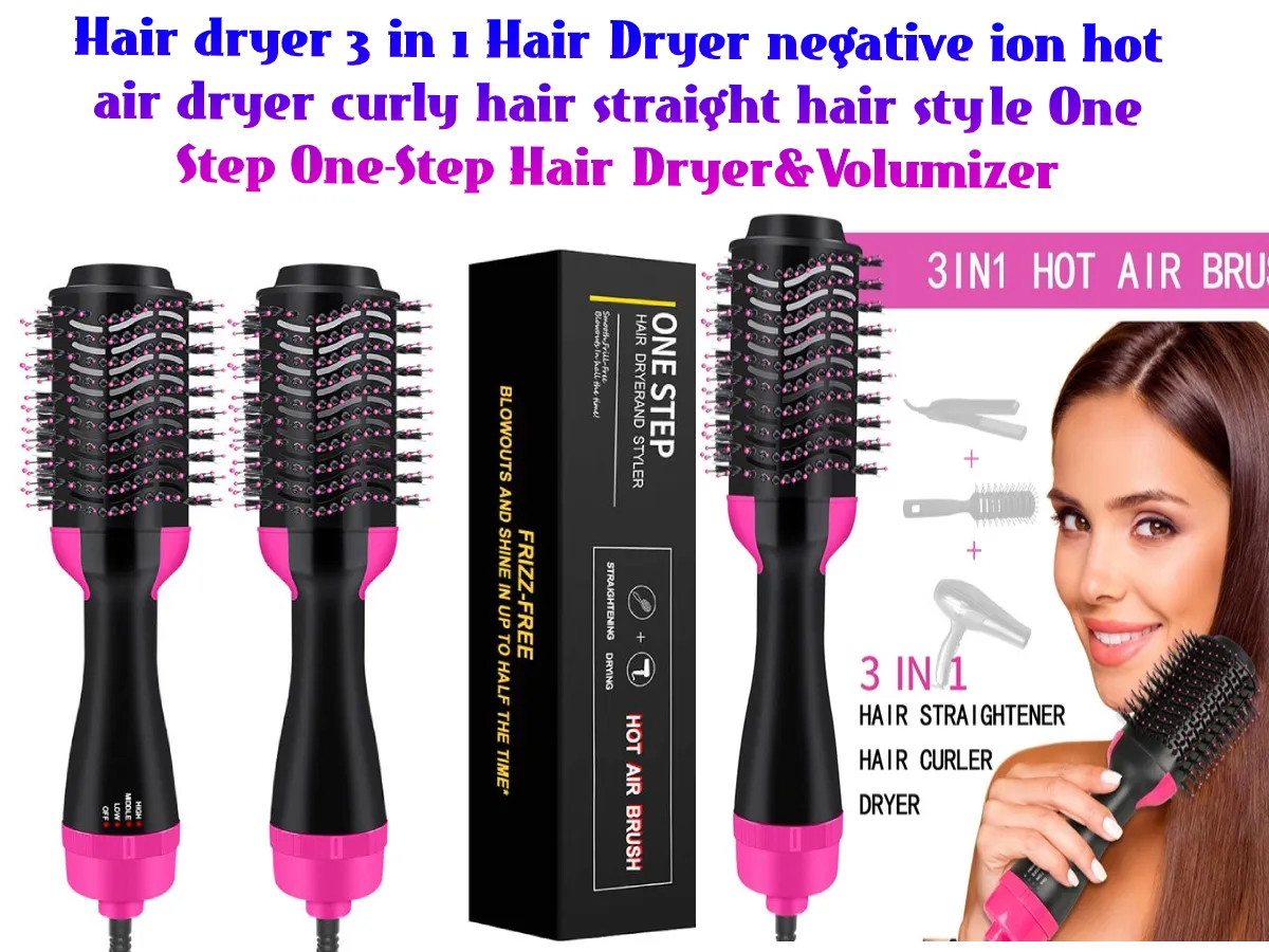 One Step Curler Hair Straightener Hairdryer
