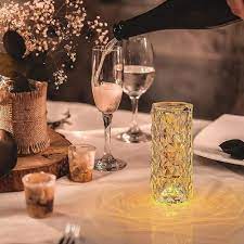 Crystal Diamond Table Lamp