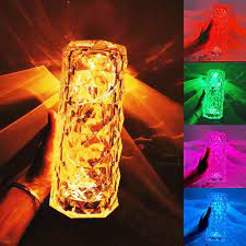 Crystal Diamond Table Lamp